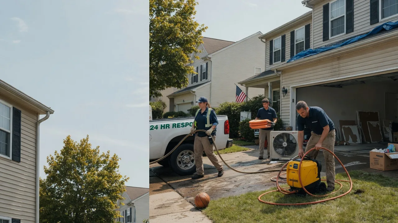 Emergency Water Damage Restoration in Crowheart, WY near me